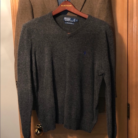 Polo by Ralph Lauren Lambs Wool Sweater L - Picture 4 of 5